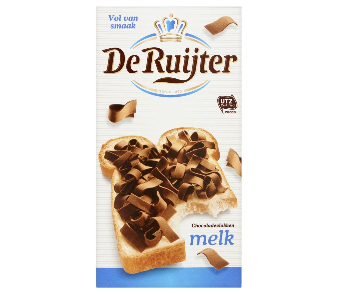De Ruijter Vlokken Melk 200gr